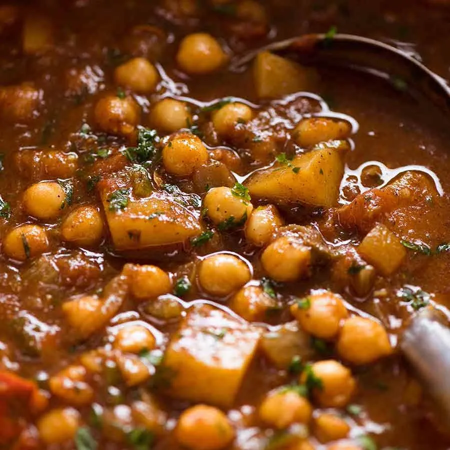 CHANA MASALA WITH ALOO (V)