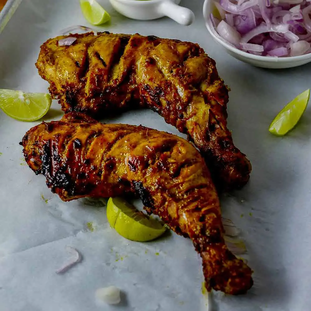 HALF GRILLED TANDOORI CHICKEN